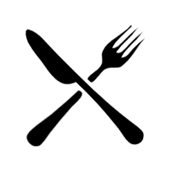 Self Inking Stamp Knife Fork