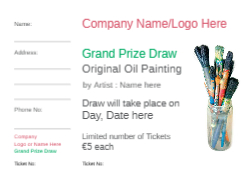 Grand Raffle Ticker