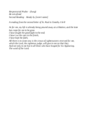 Funeral Mass Book 12pp