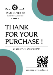 Promo Card Thank you