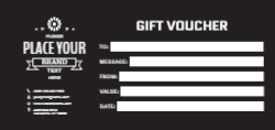 Gift Voucher Black & White