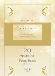 Ornate Frame Anniversary