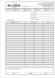 Scaffolding docket book A4