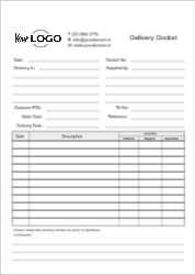 Window and Doors Delivery Docket A5