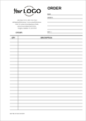 Order Book A4