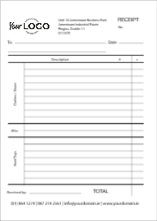 RECEIPT BOOK A5