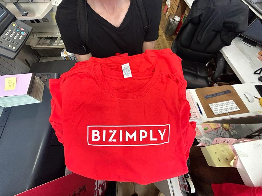 T-shirt printed by Print Ready for a real customer