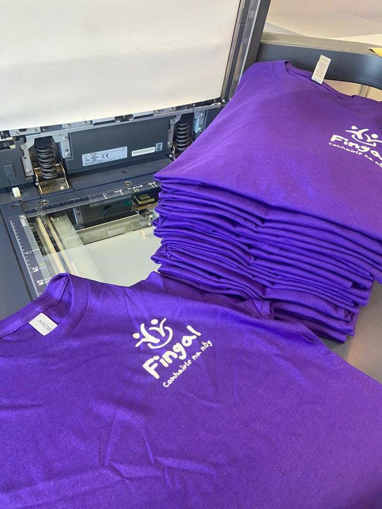 T-shirt printed by Print Ready for a real customer