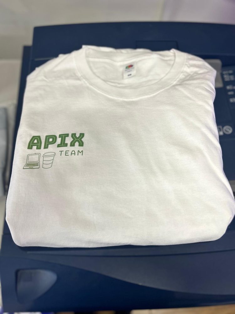 T-shirt printed by Print Ready for a real customer
