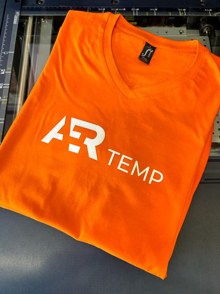 T-shirt printed by Print Ready for a real customer
