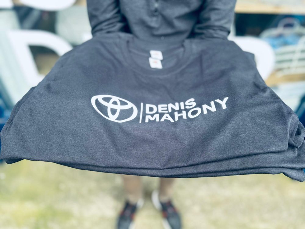 T-shirt printed by Print Ready for a real customer
