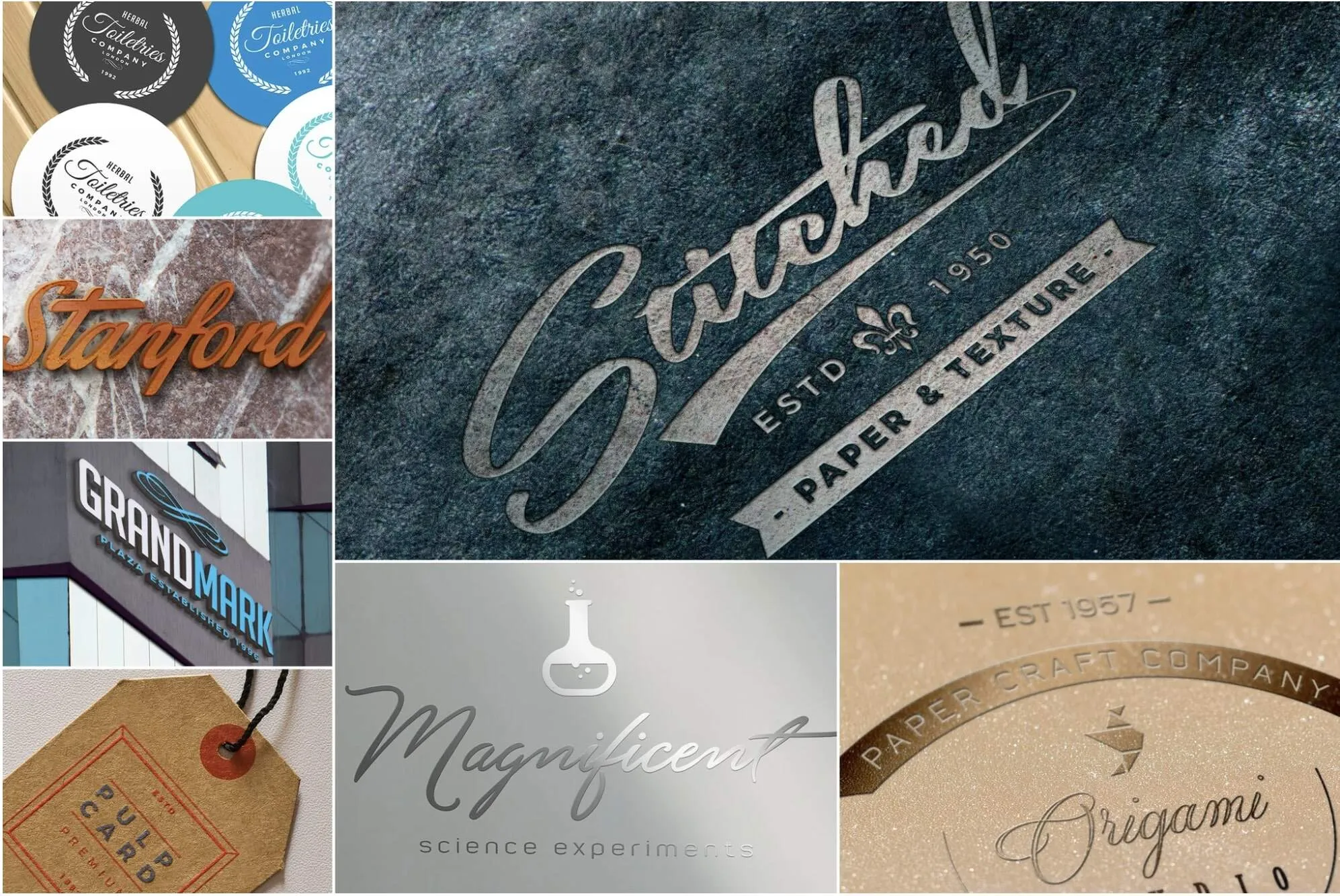 Examples of brand colour in logo design