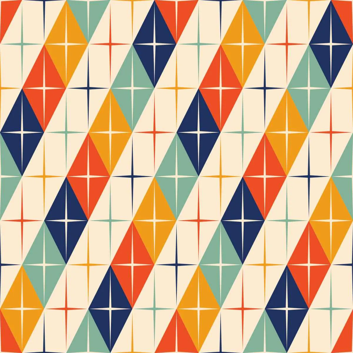 Modern nostalgia corporate stationery design