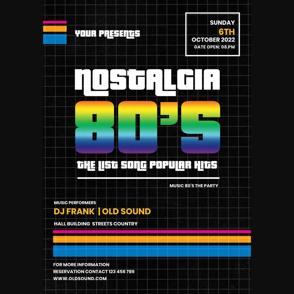 Modern nostalgia corporate stationery design