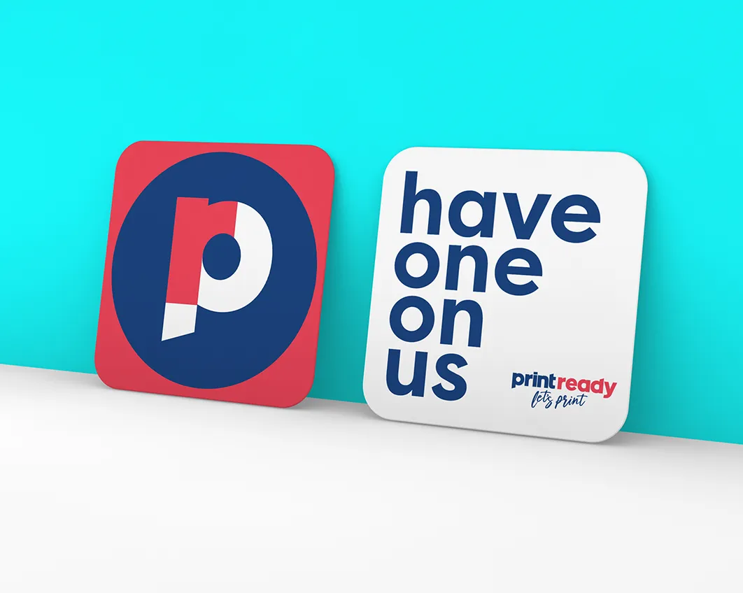 Custom printed beermats by Print Ready Dublin
