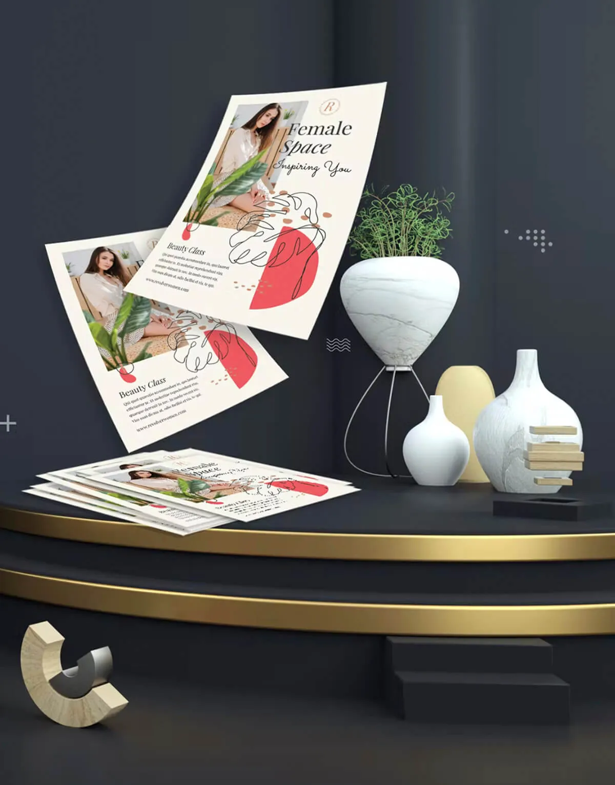 Leaflet design example 3
