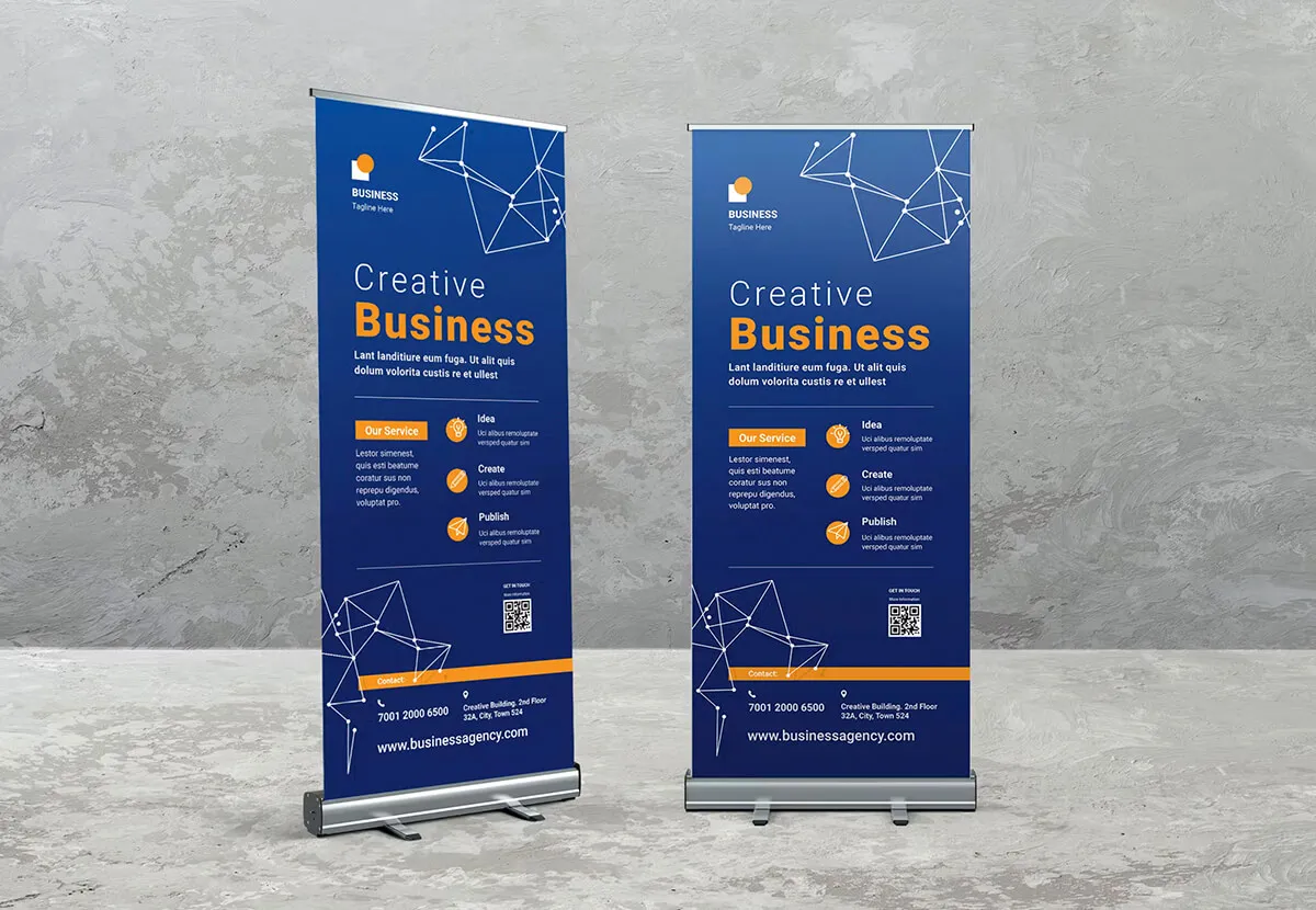 Custom signage display