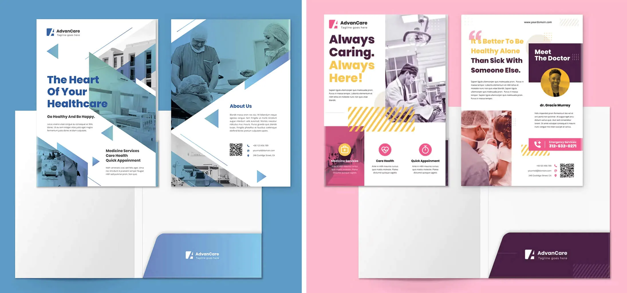 Print Ready presentation folders