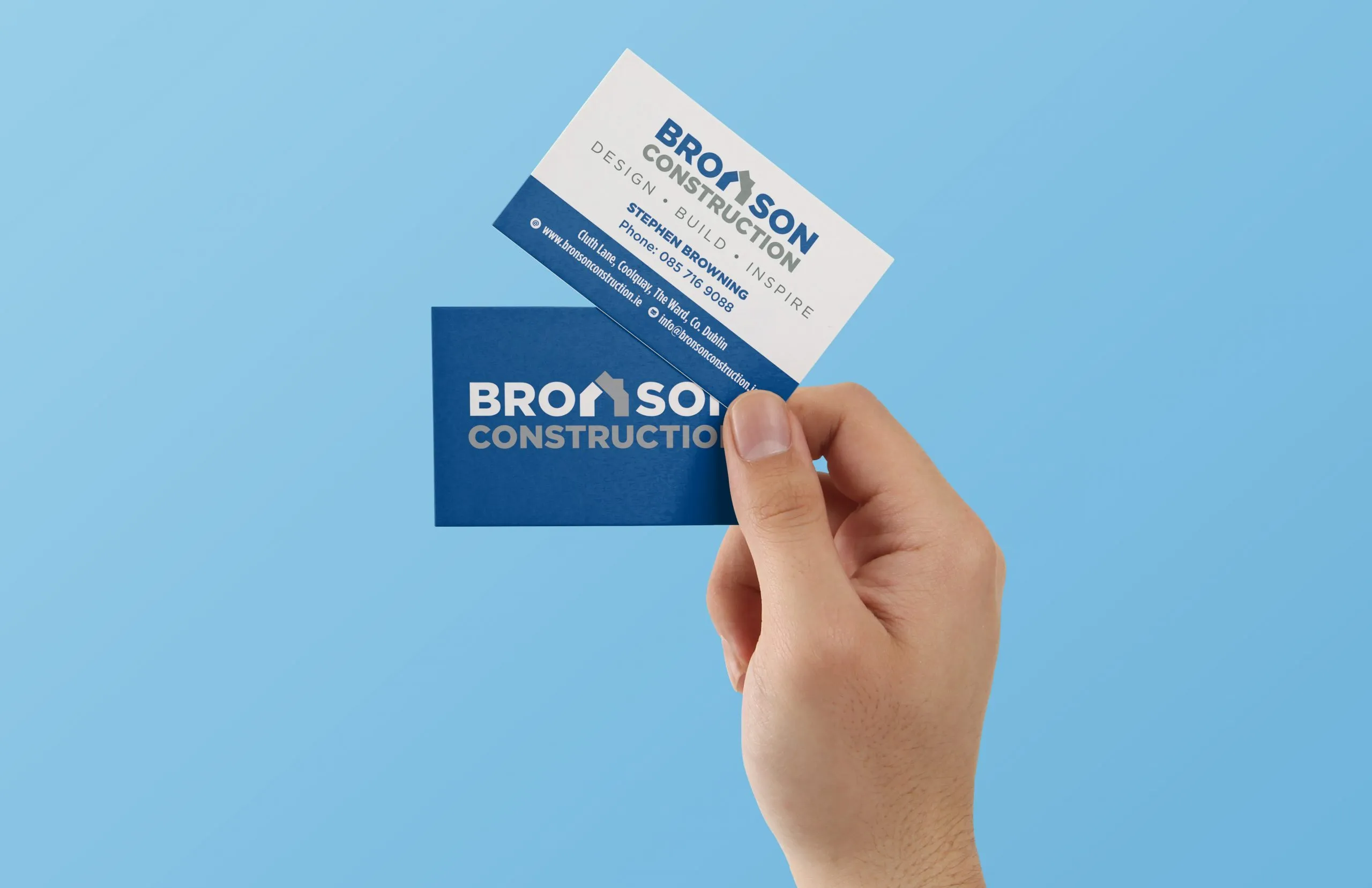 Business cards printed by Print Ready Dublin