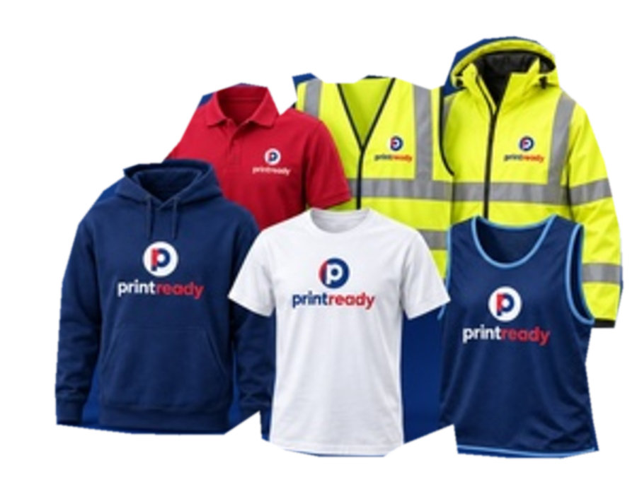 Print Ready branded clothing