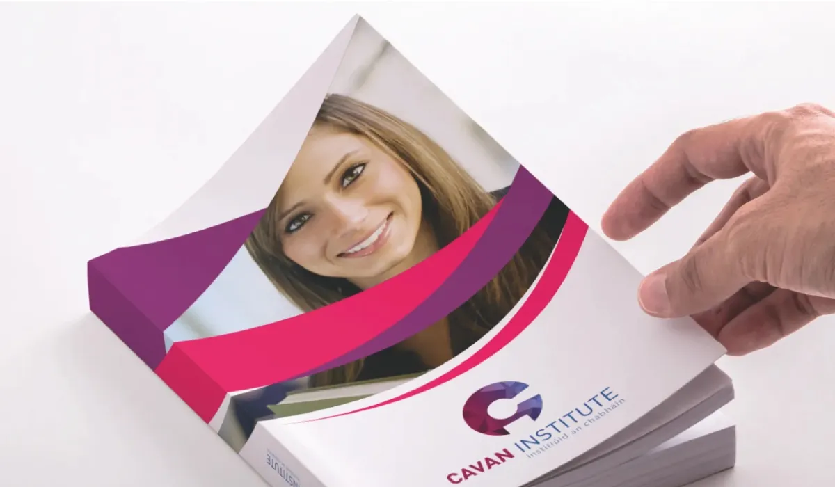 Cavan Institute campus rebrand with new signage and environmental graphics by Print Ready