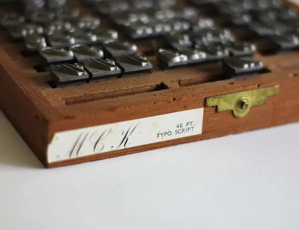 Letterpress type