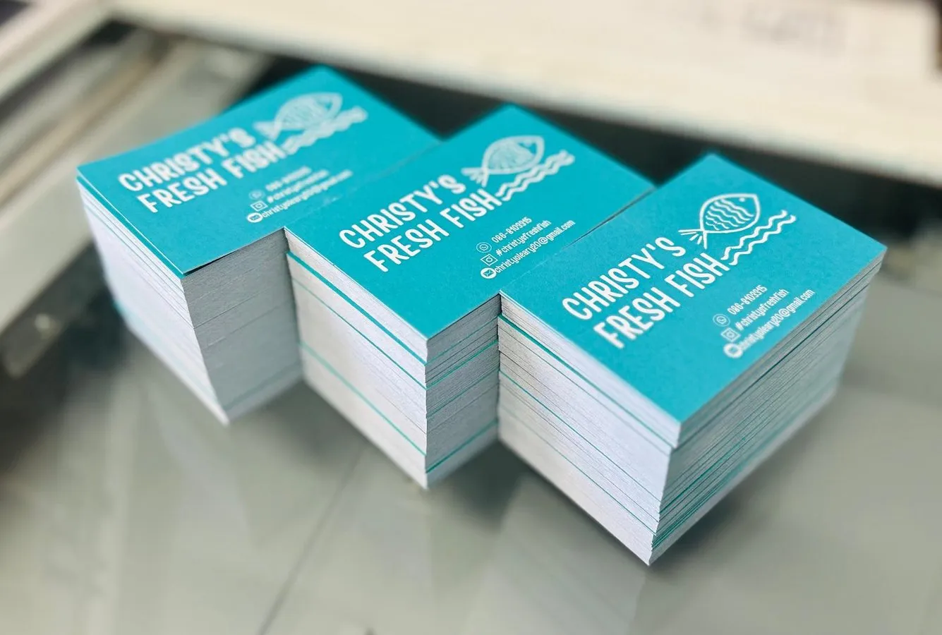 500 printed business cards