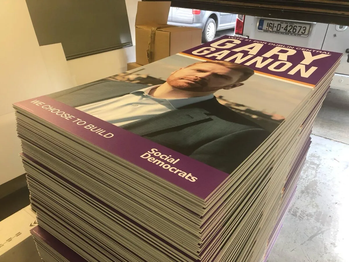 500 election corriboard posters - Print Ready