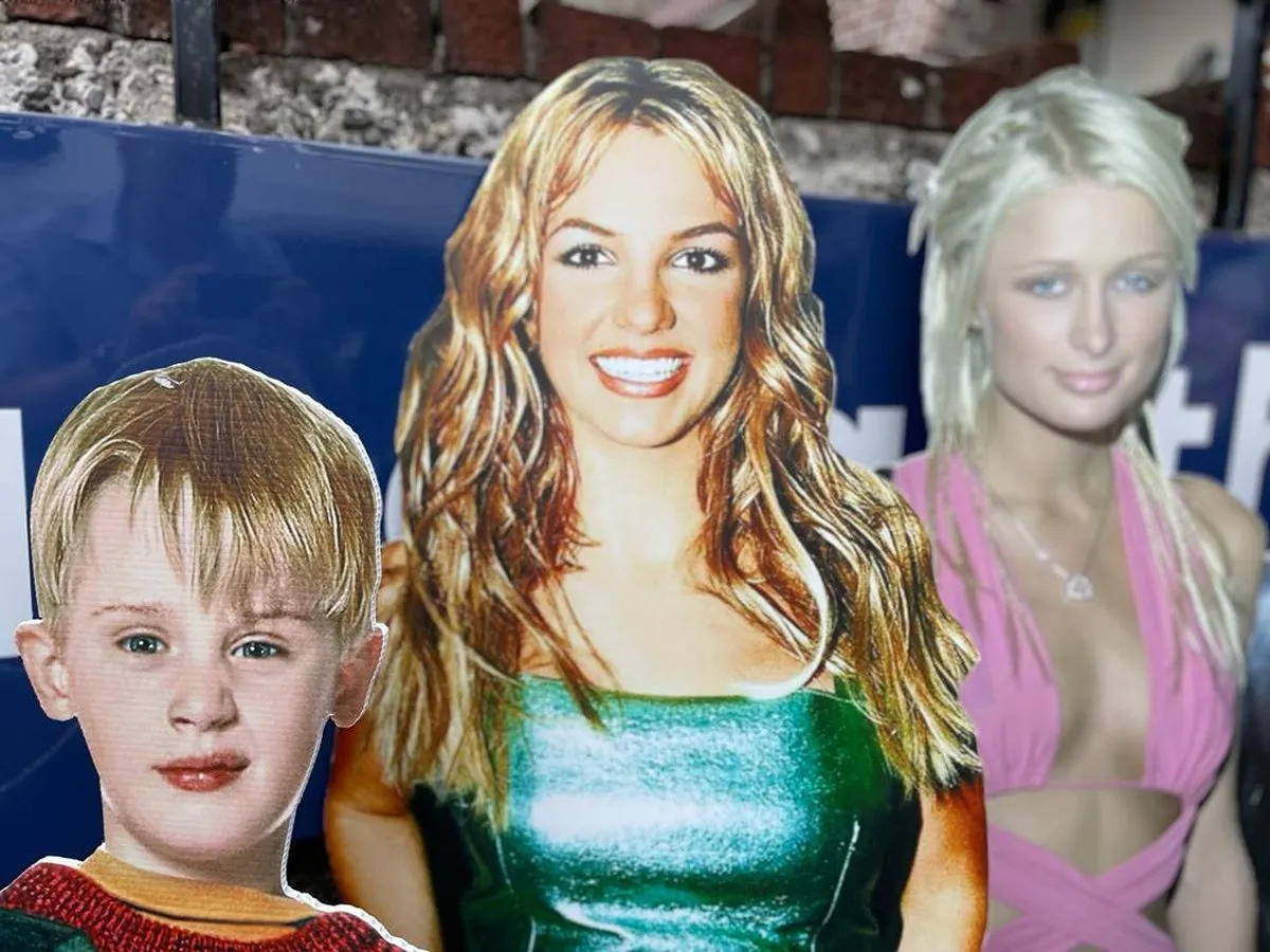 90s and 00s celebrity cutouts for Telus International - Print Ready