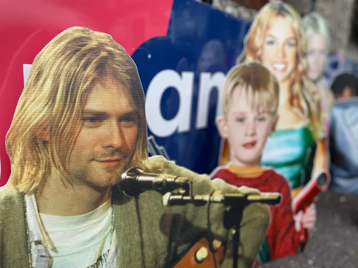 90s and 00s celebrity cutouts for Telus International - Print Ready