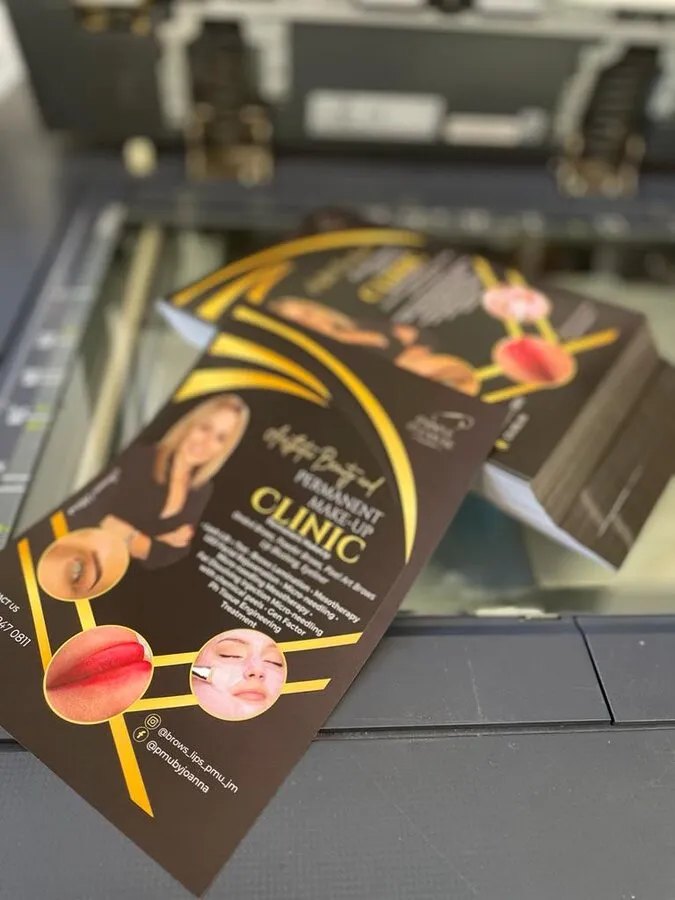Permanent Make Up Clinic flyers - Print Ready