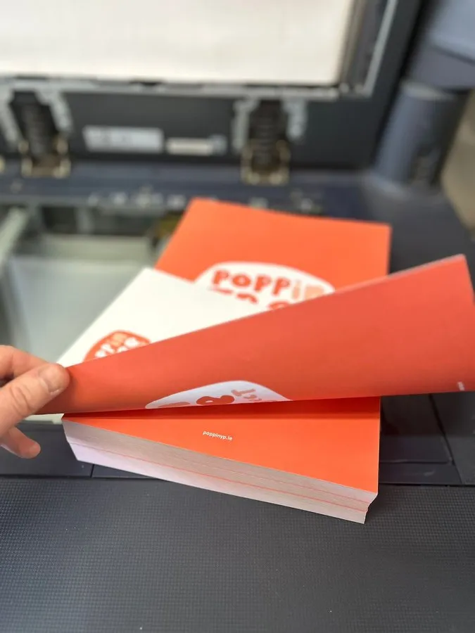 Double-sided Poppintree Youth Project letterheads - Print Ready