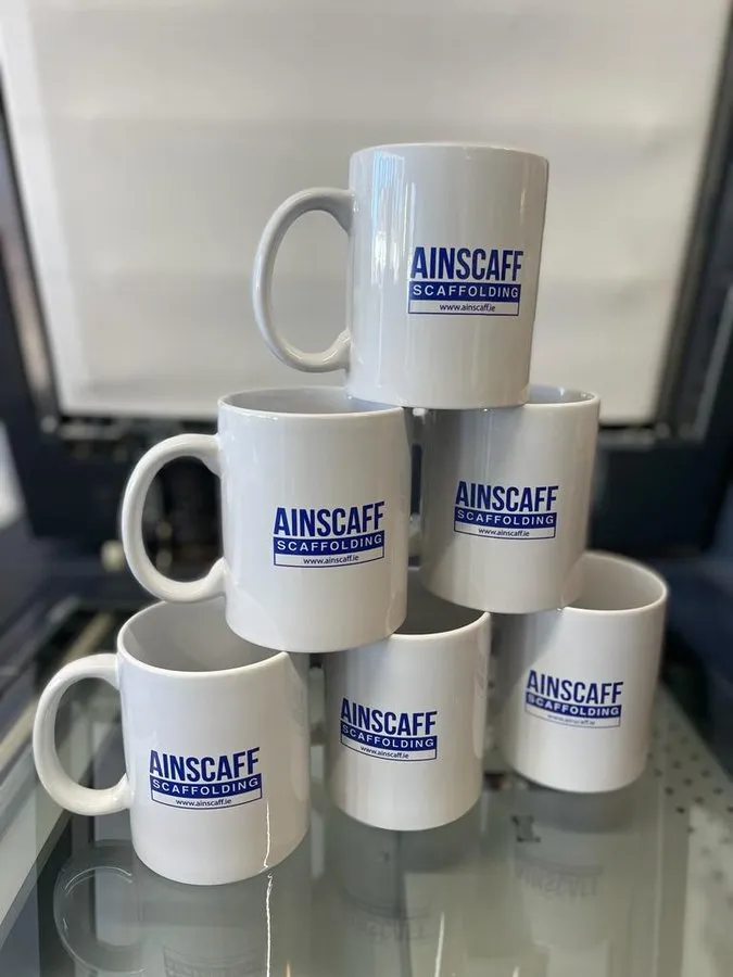 Ainscaff Scaffolding mugs - Print Ready