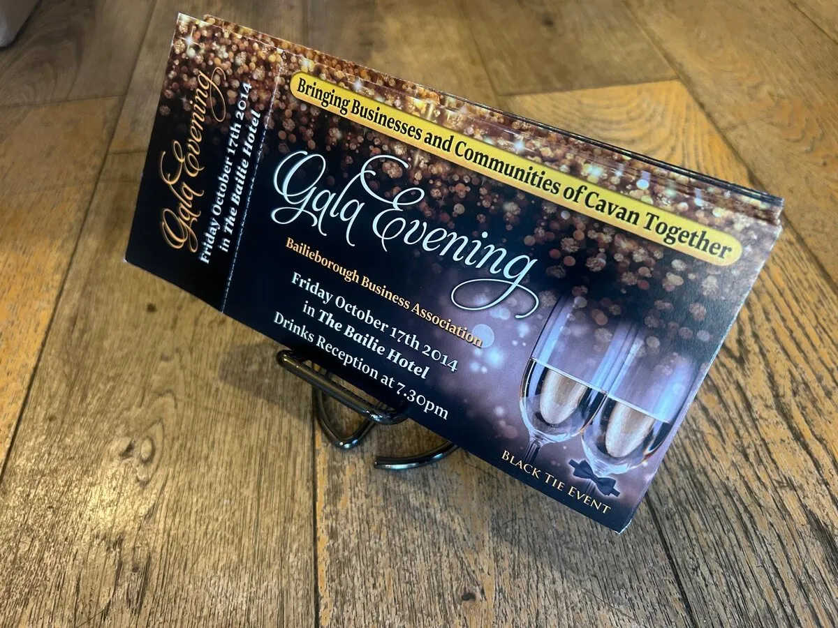 Gala evening tickets and invitations - Print Ready