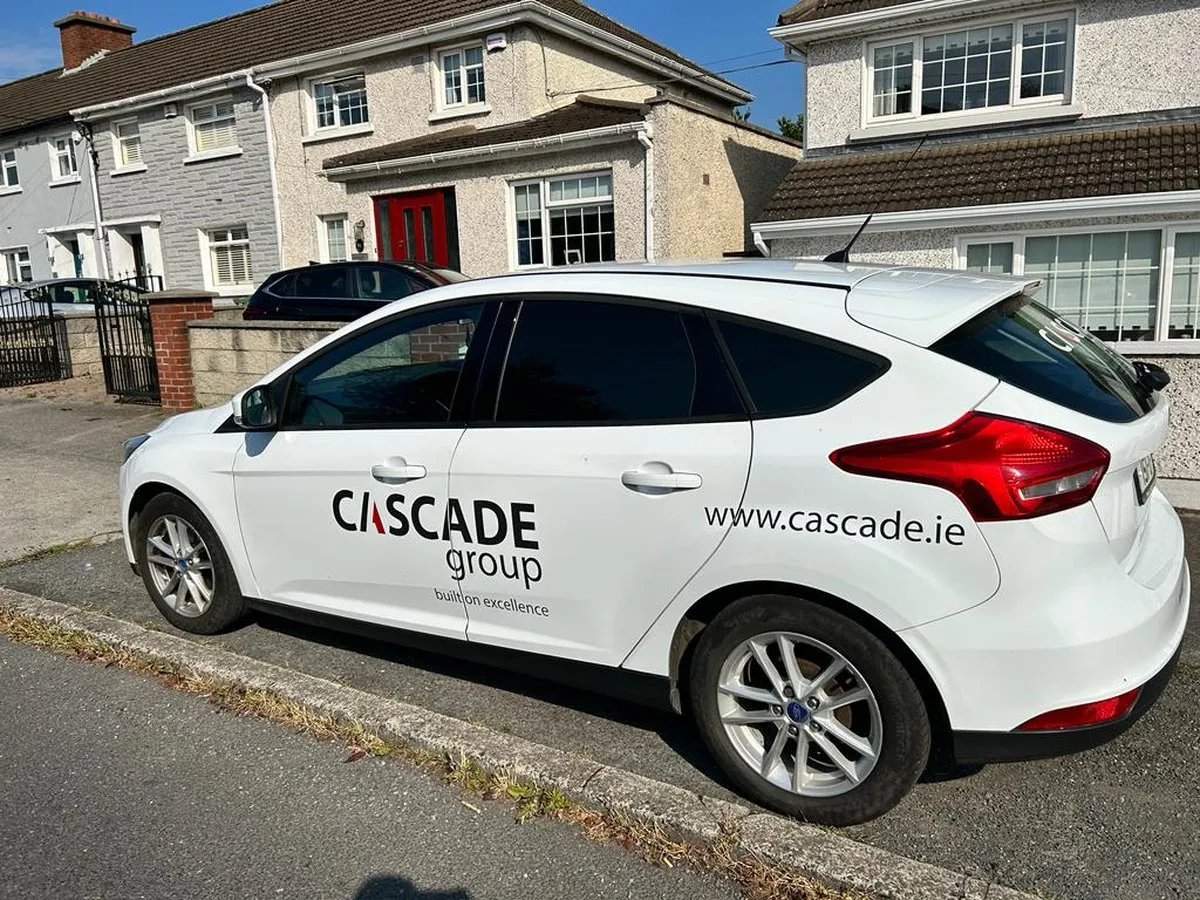 Cascade Group car with printed decals