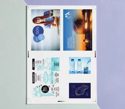 Trade printing samples