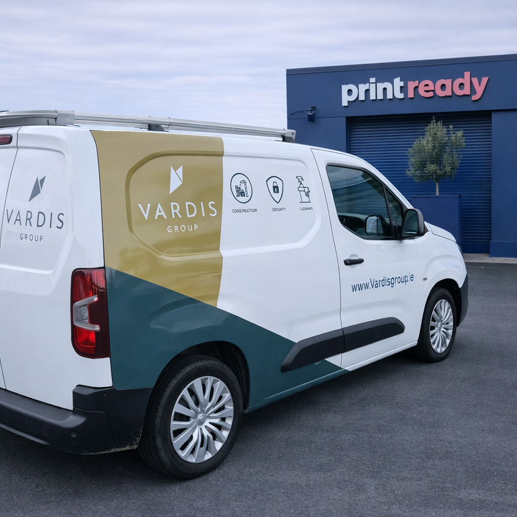 Van wrap job 9 from Print Ready Dublin