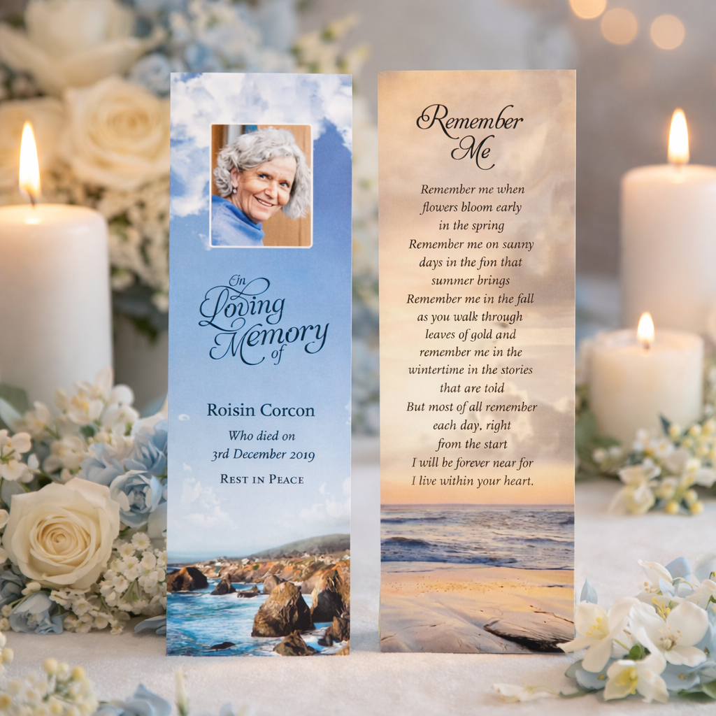 Memorial Bookmark