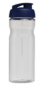 Clear / Blue lid