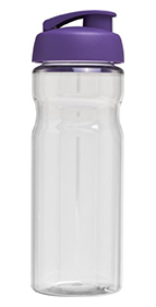 Clear / Purple lid