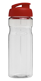 Clear / Red lid