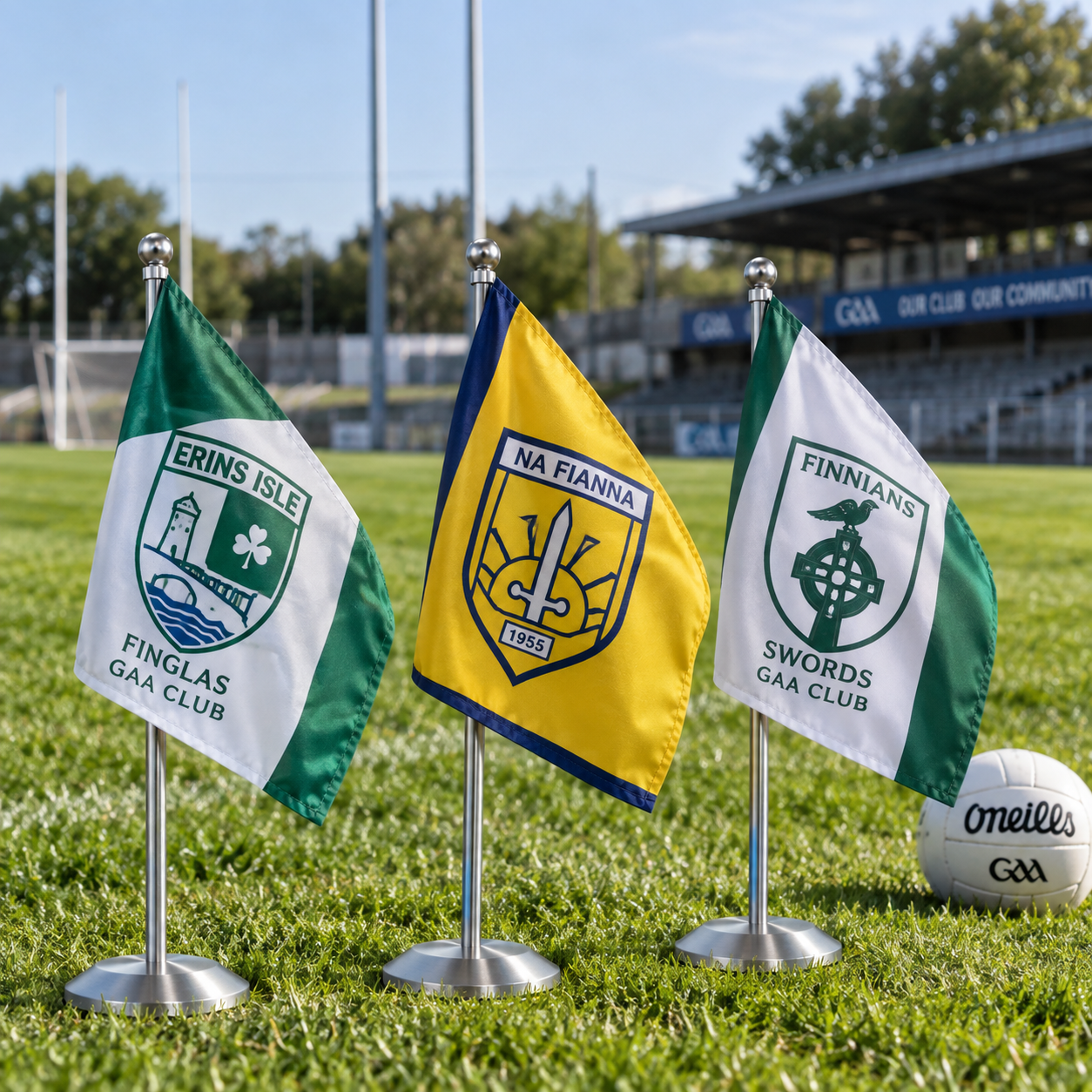 Tabletop Table Flags Small Flags for Tables Dublin Ireland Printers