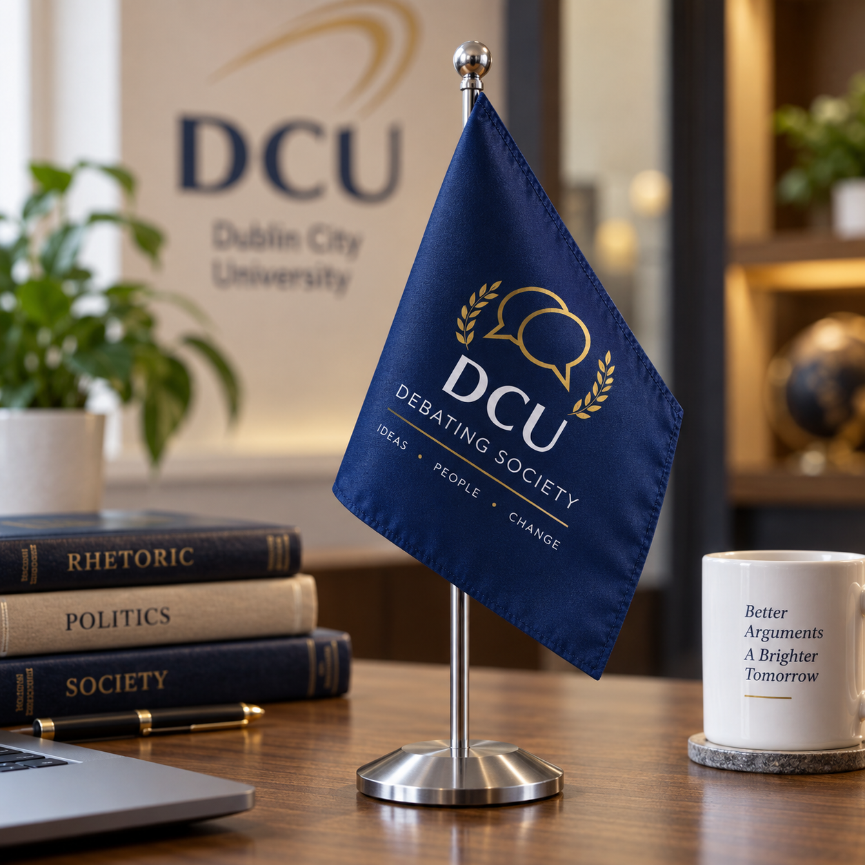 Tabletop Table Flags Small Flags for Tables Dublin Ireland Printers