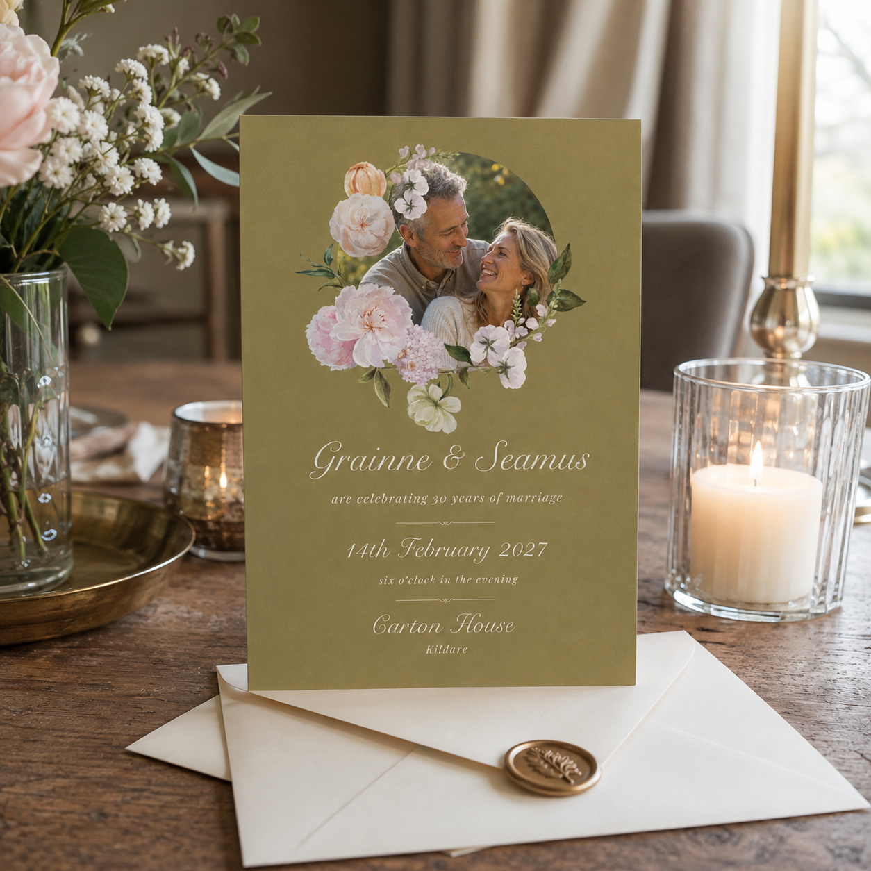 Anniversary Invitations Custom Printed Dublin ireland