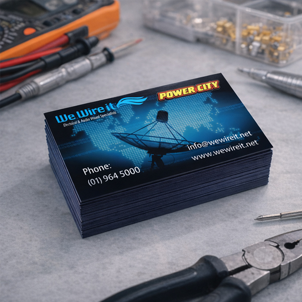 Laminated Business Cards