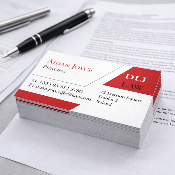 Laminated Business Cards