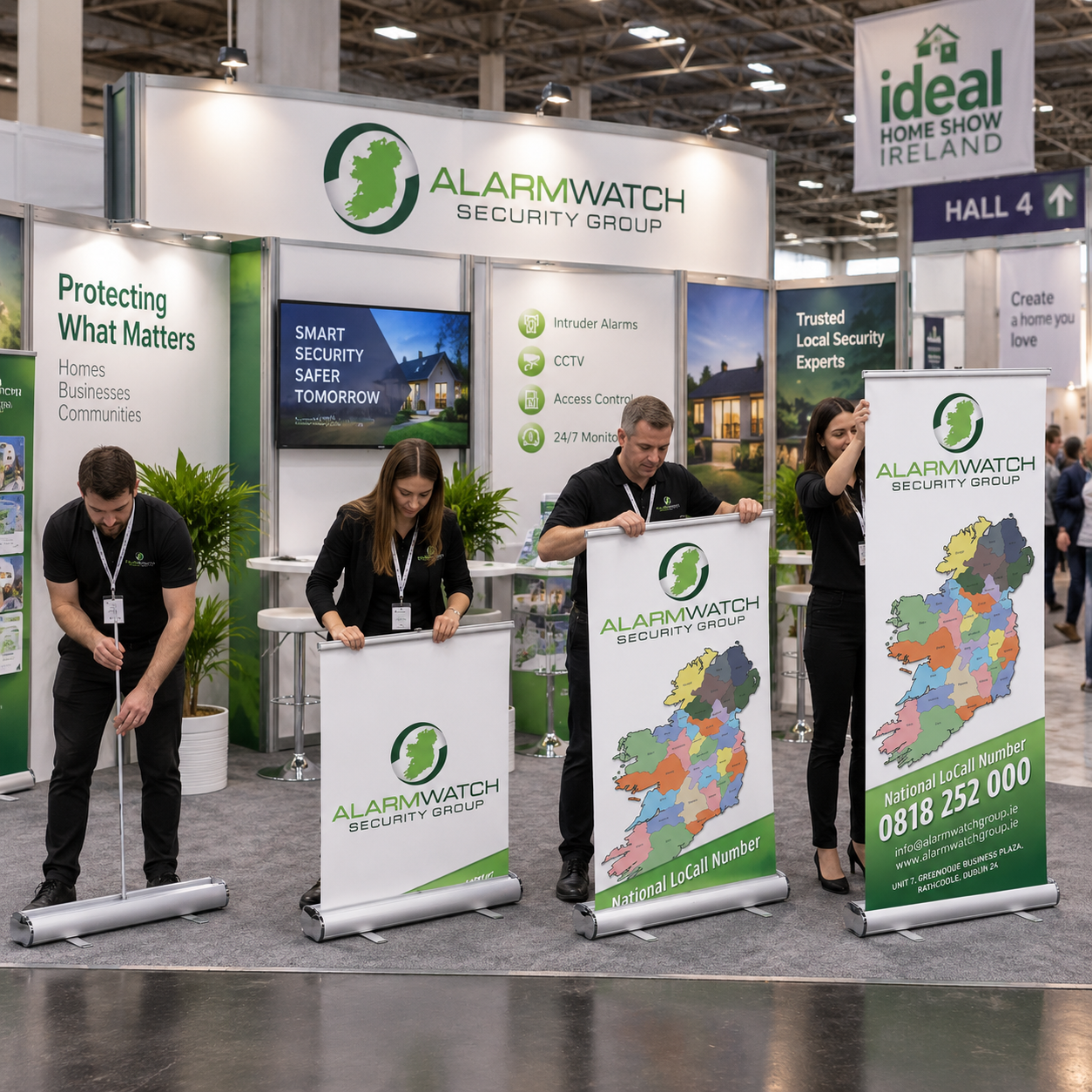 Cheap Pull Up Roll up Banner Printers Dublin Ireland