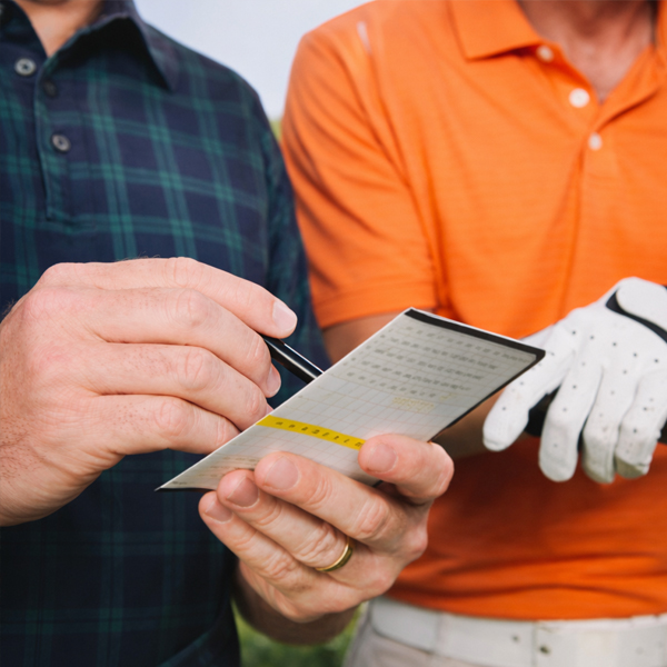 Golf Score Cards 6
