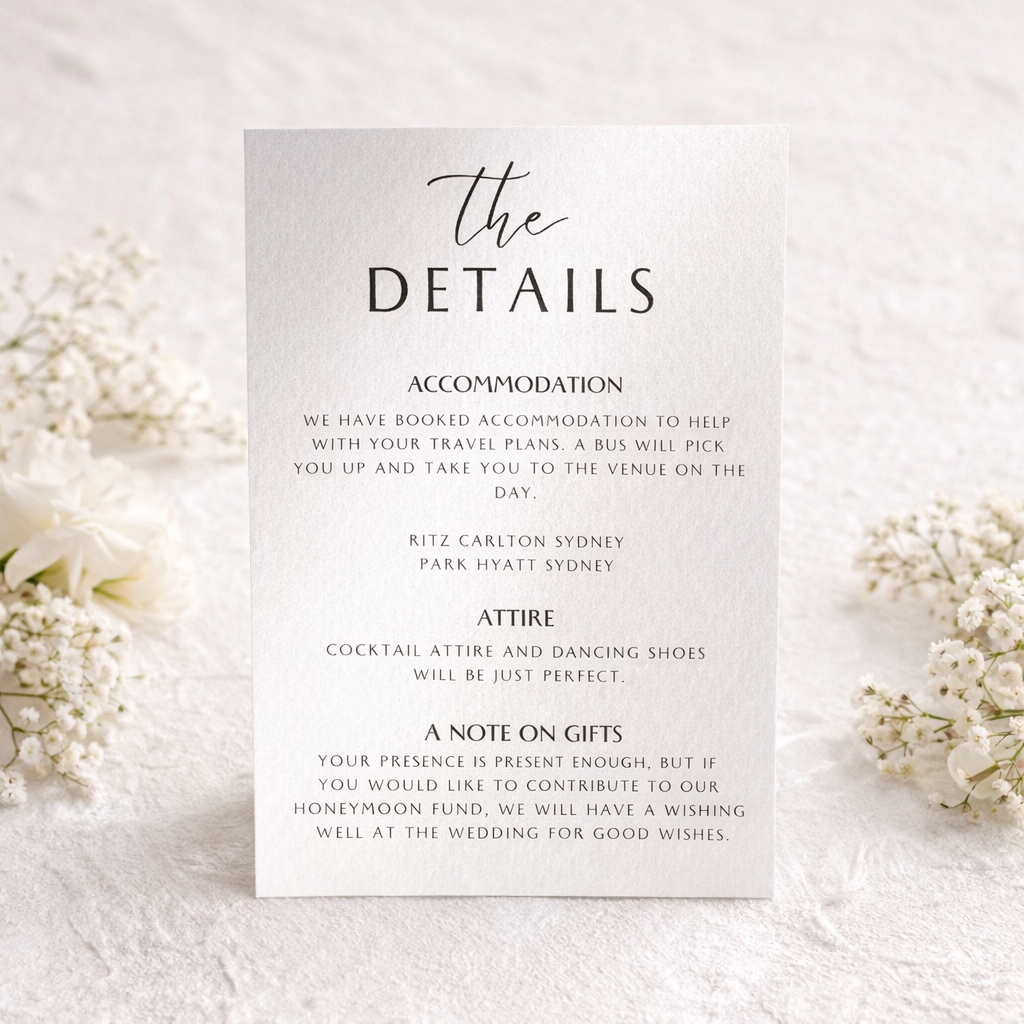 Info and Directional Sheets 3