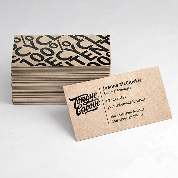 Kraft Business Cards 2